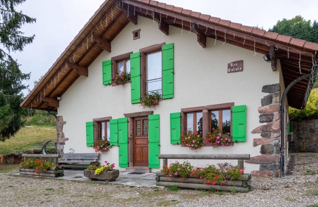 Family cottage in the Vosges with fireplace and garden, pets welcome