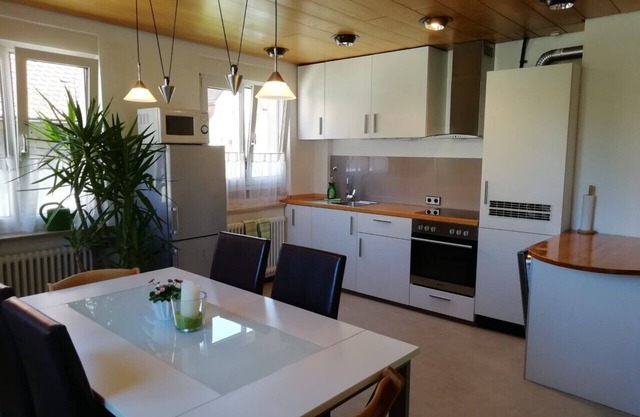 family-friendly accommodation in a quiet residential area in the city