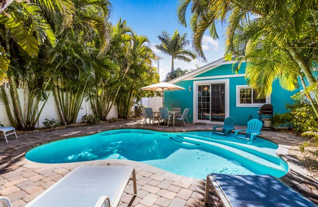 Family-Friendly Home, Steps from the Beach with Private Pool!