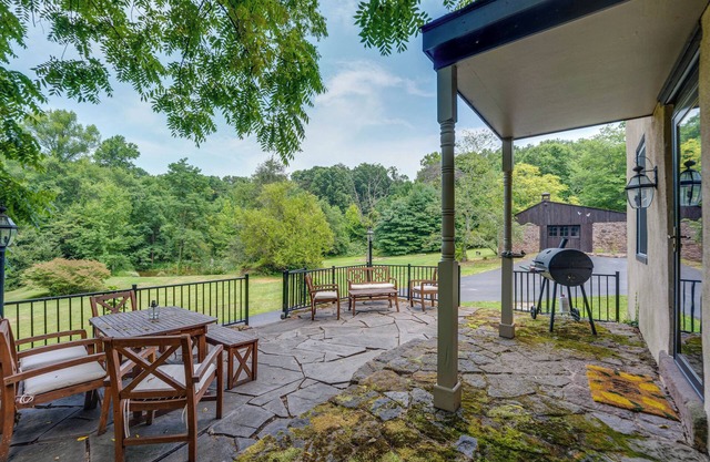 Family-Friendly Pottstown Home w/On-Site Pond!