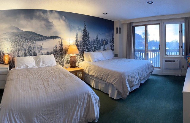 Family-Friendly, Ski-On/Ski-Off Condo at Bolton Valley Resort Base Lodge
