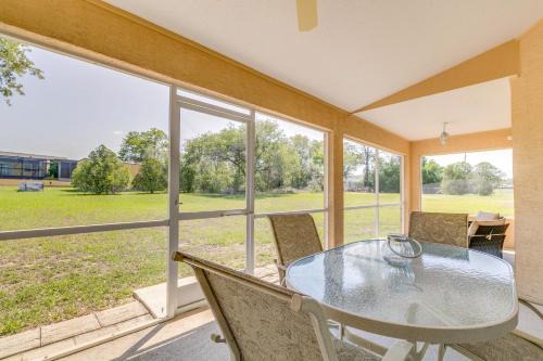 Family-Friendly Spring Hill Vacation Home with Lanai