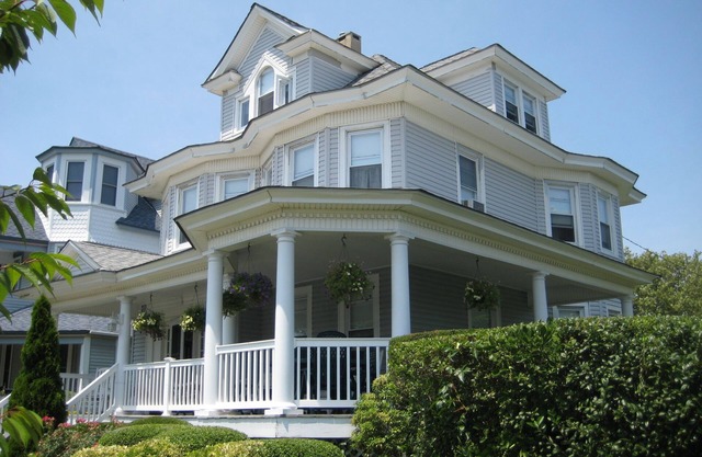 Family Vacation Home in Avon- Half a Block From the Beach with Ocean View Porch