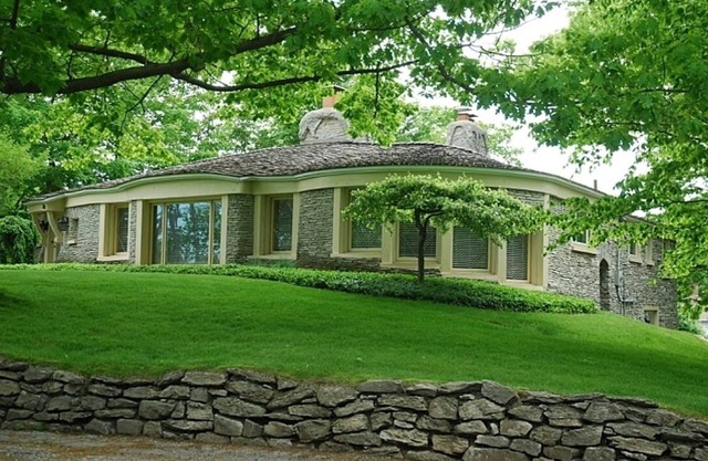 Famous Mushroom House, Earl Young’s Personal Residence overlooking Lake MI!