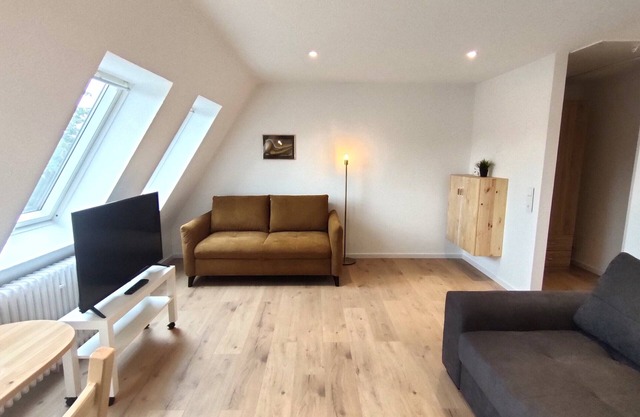 Fantastic holiday flat near to park with thermal spa, only 20 min to Heidelberg.