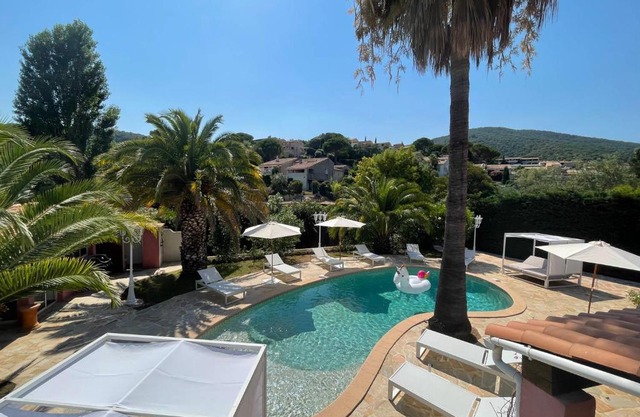 Fantastic pool villa 900m to the beach; with extravagant big garden
