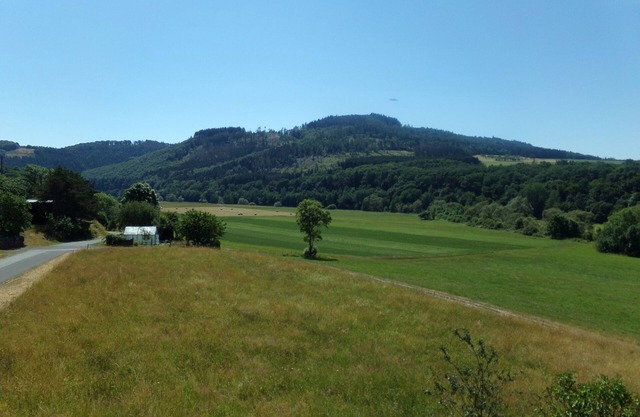 Fantastic view of the Eder floodplain