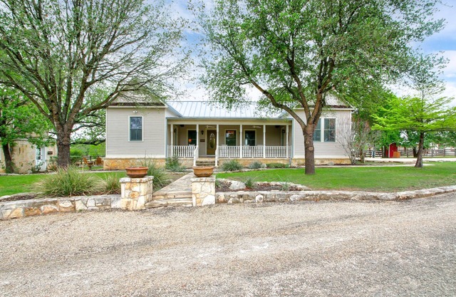Farm House at Riven Rock Ranch in Comfort TX