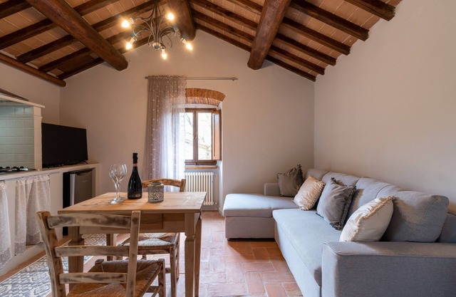 Farmhouse "Parulia Country House - Selene" with Shared Pool, Private Terrace & Wi-Fi
