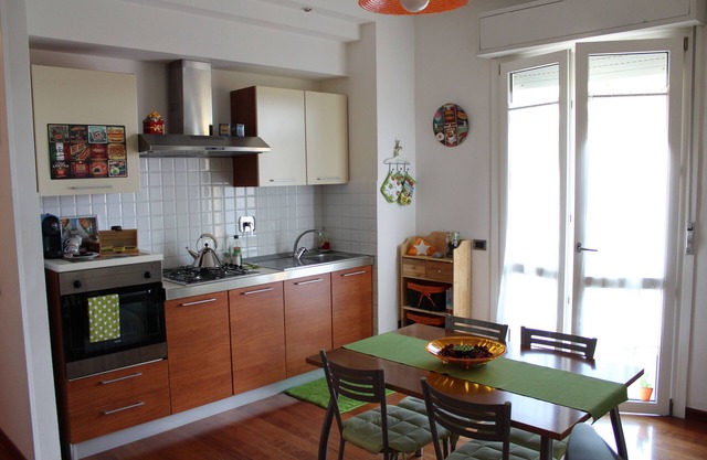Federica's home, at home