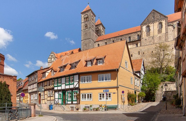 Feel-good apartment (87m², single monument) in the middle of the old town of Quedlinburg