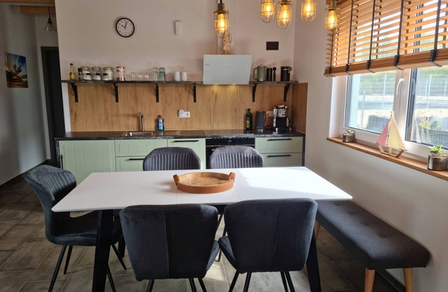 Ferienhaus Strandkaue Bergheider See - Grubenlampe