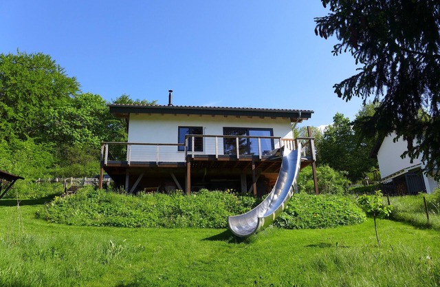 Ferienhaus Naturblick, Heimkino, Feuerstelle