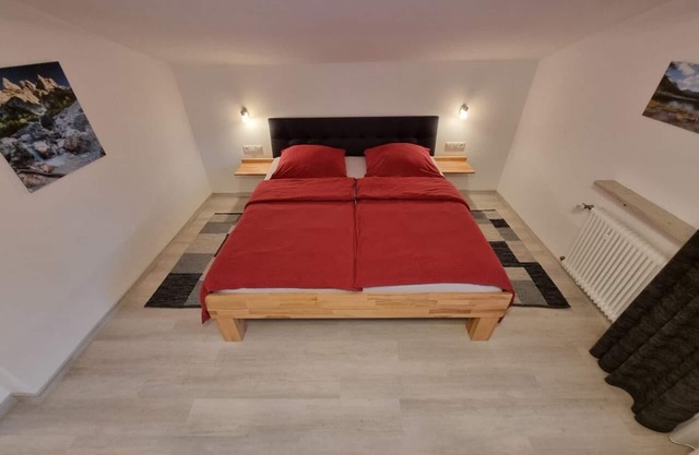 Ferienwohnung Grünstein, 2 bis 4 Personen, 60 qm, 1 separates Schlafzimmer, Balkon