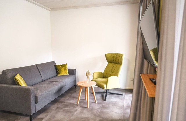 Ferienwohnung, 39qm, Balkon, 1 Schlafzimmer, Max. 4 Personen
