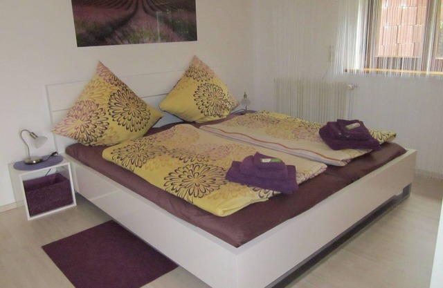 Ferienwohnung Bambusgarten, 60qm mit Terrasse und 1 Schlafzimmer für max. 2 Personen