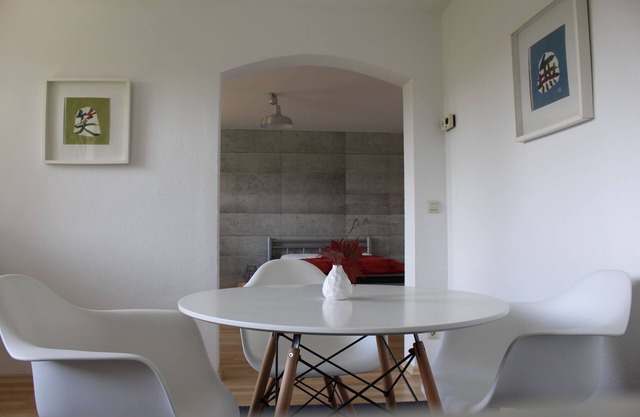 Ferienwohnung mit Terrasse in Halbhöhenlage am Stadtrand von Schwäbisch Gmünd