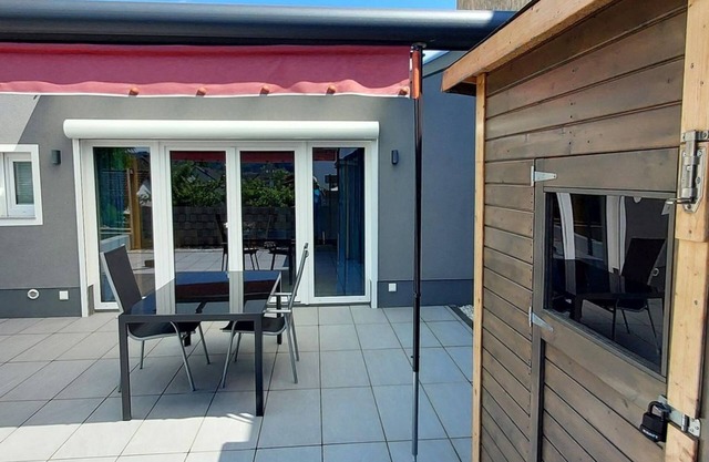 Ferienwohnung Engel - Bungalow/Fewo, Dusche, WC, 1 Schlafraum