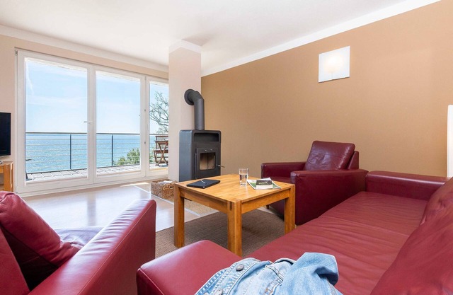 FeWo Horizont – Fireplace, Sauna, Sea View