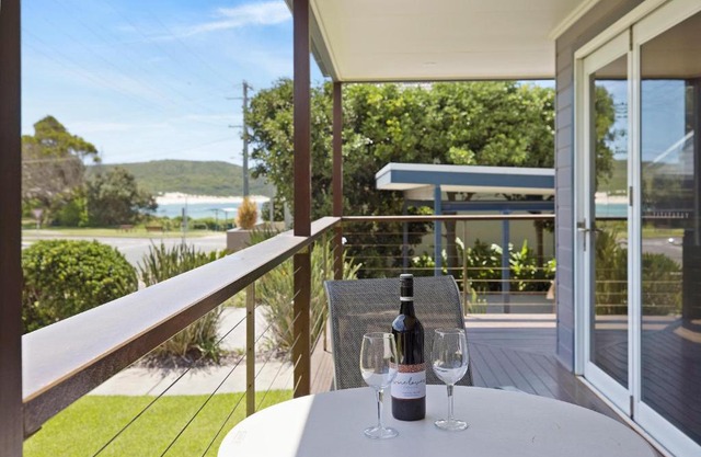 Fingal Bay Beach House - Water Views and Seconds From the Beach