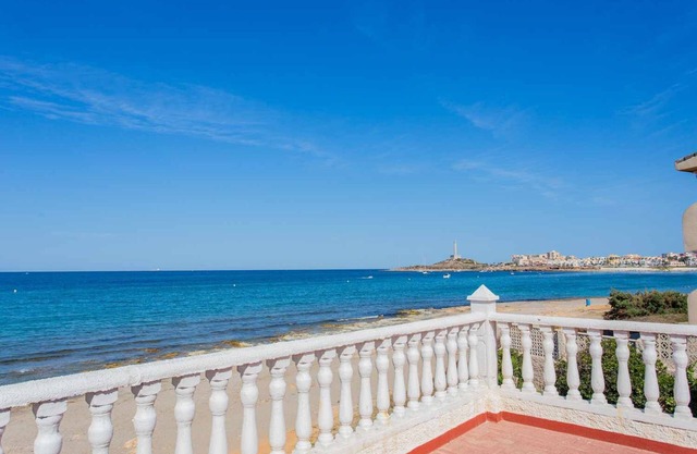 First line beach villa in Cabo de Palos