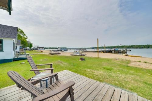Fish, Boat and Swim Cedarville Gem 6 with Dock Access