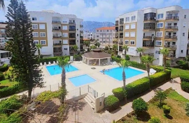 Flat in best location with pool . Close to beach and everywhere . Fast wifi
