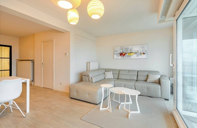 Flat in Blankenberge by Marina and Beach