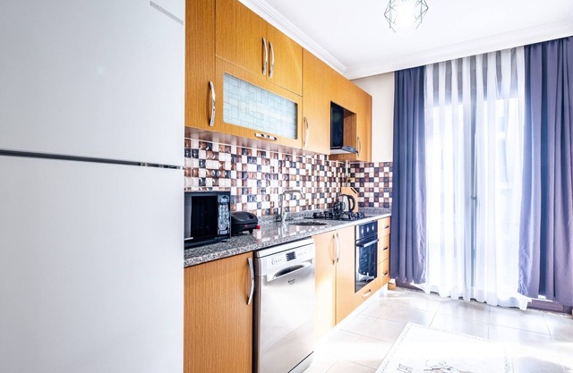 Flat in Maltepe with Balcony near Shopping Malls