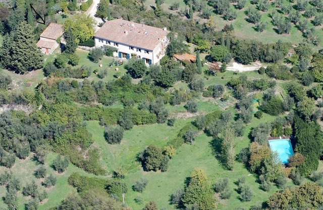 Florence countryside newly restored hayloft with pool