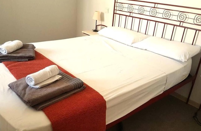 For long or short stays, within gated complex.