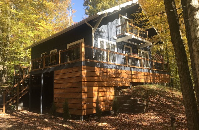 Forest Chalet in winter sport capital
