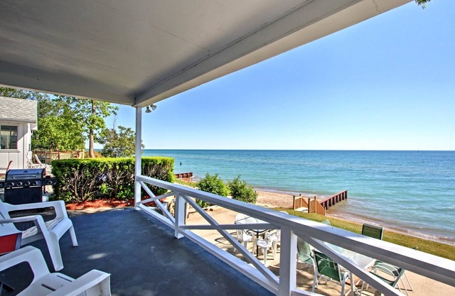 Fort Gratiot Lake House on Lake Huron w/Patio & Deck!