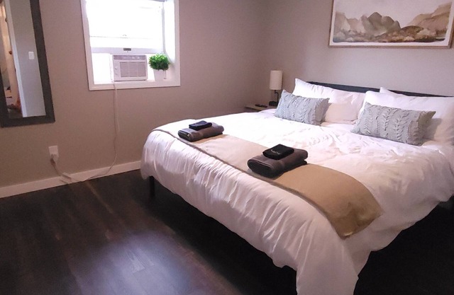 Freshly updated apartment with ample outdoor space