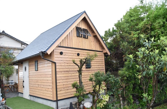Fullscale rental mini log cabin Newly built in /Kaifu-gun Tokushima