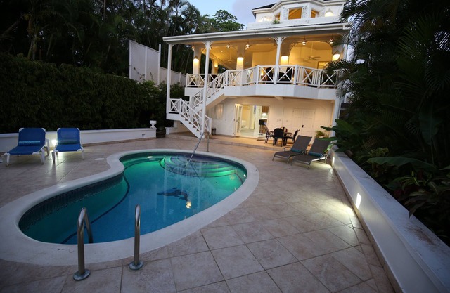 Fully staffed beach villa