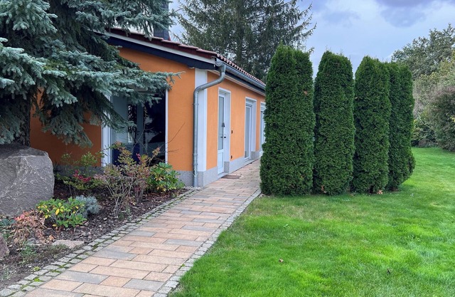 Garden house in the countryside