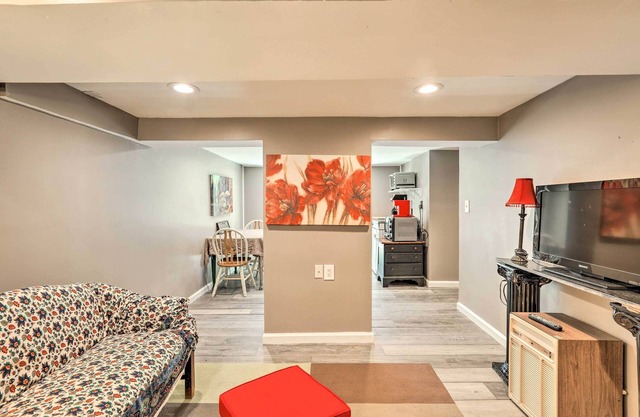 Garden-Level Millburn Apt - Walk to Transit!