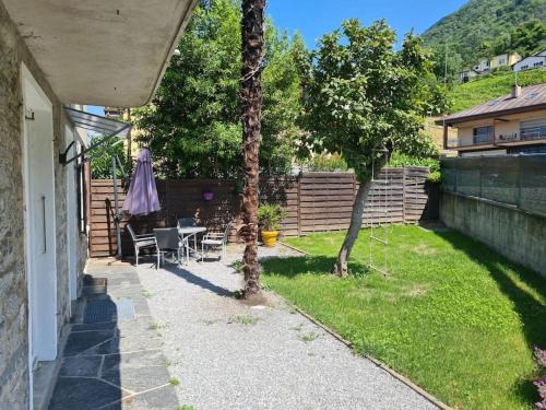 Gartenwohnung im Zentrum von Vira/Gamborogno