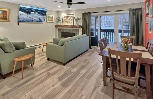 Gateway Condominiums A10, a spacious 2-bedroom retreat in Mendon, Vermont, for up to 6 guests.