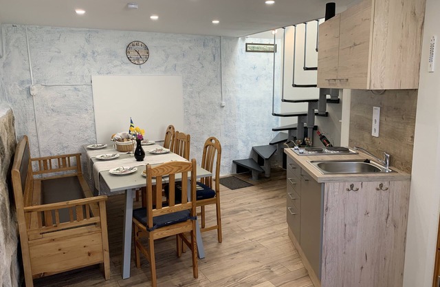 Gemütliche Ferienwohnung im Angelparadies Kronolaxfiske Nahe der Ostsee