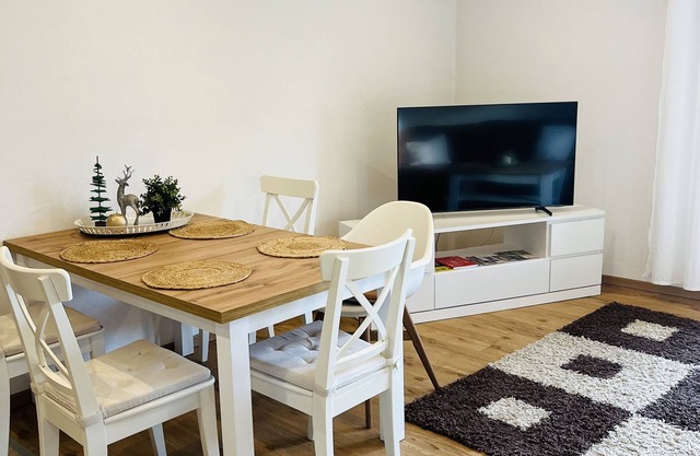 Gemütliche Maisonette Wohnung mit Terrasse und Balkon an der Romantischen Straße