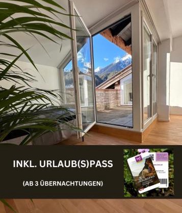 Geräumiges sonniges Apartment mit Bergblick