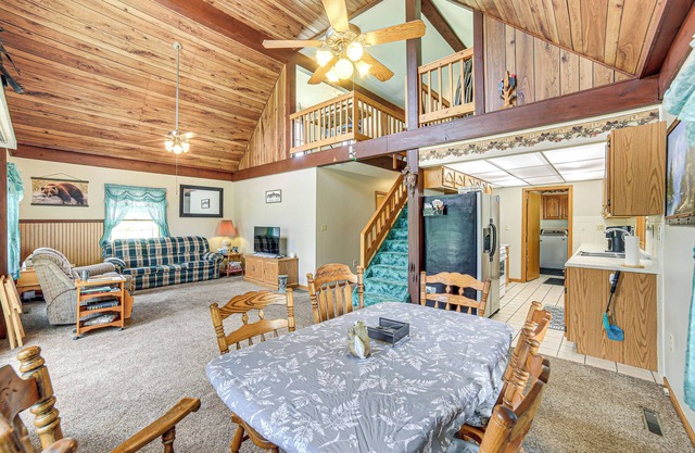 Germfask Home w/Fire Pit, Grill & Yard Games!