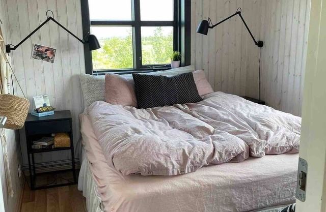Geysir cottage, view of the geysir!