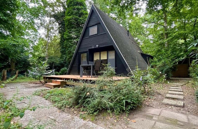 Gezellige Caban in de natuur