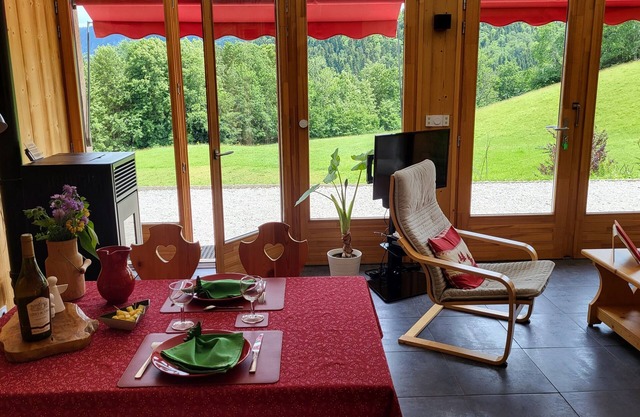 gite of Haut Jura any comfort exceptional sight with 180 ° on the Natural Park