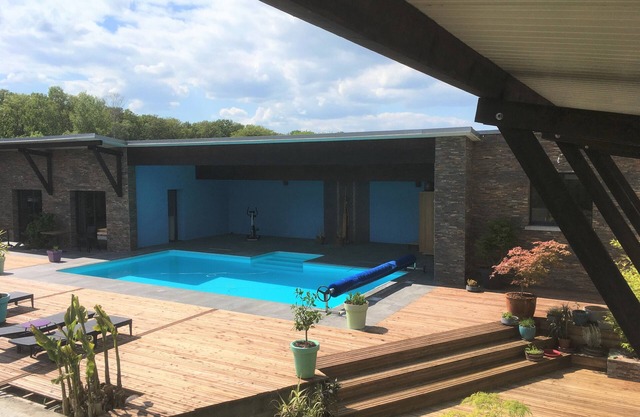 GÎTES 23M2 with terrace, heated pool, SPA and sauna
