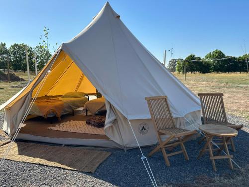 Glamping at Beltie Park