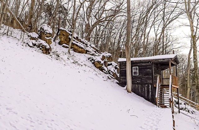 Glamping Cabin | Huge Window | Valley and Cliff Views